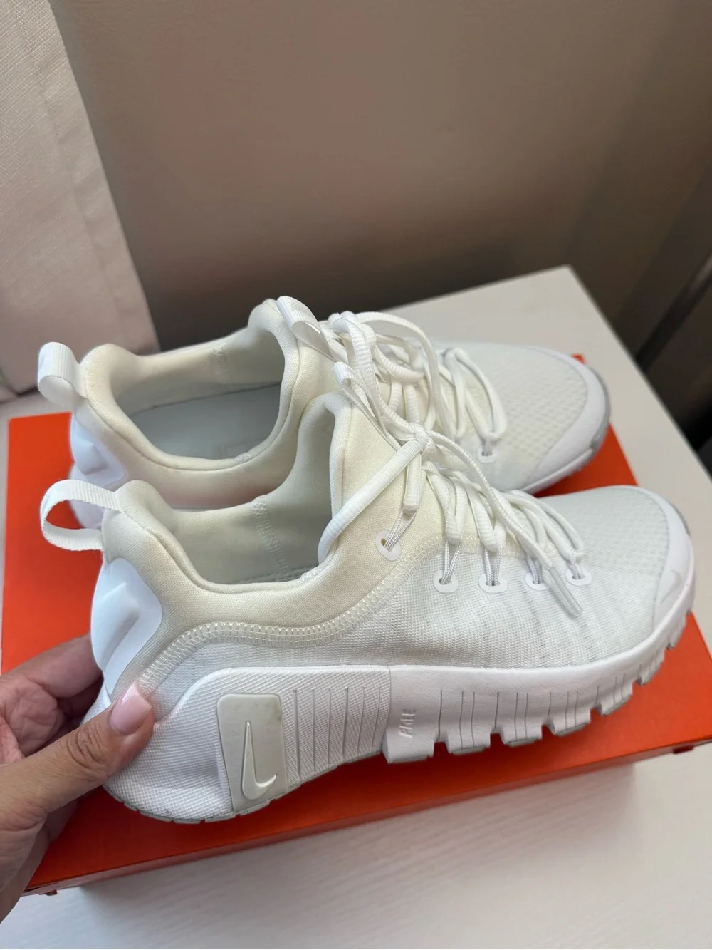 Nike White Lightweight Runner Sneakers